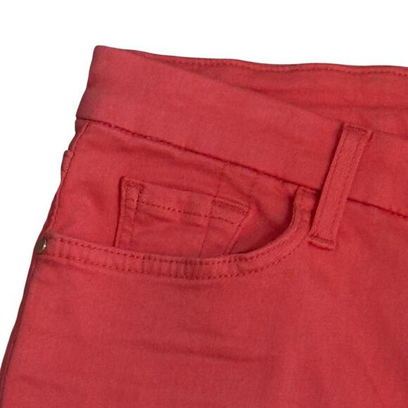 JEN 7 by 7 for all Mankind Raw Hem Skinny Stretch Ankle Jeans in Cher Sz 12 - Picture 4 of 13